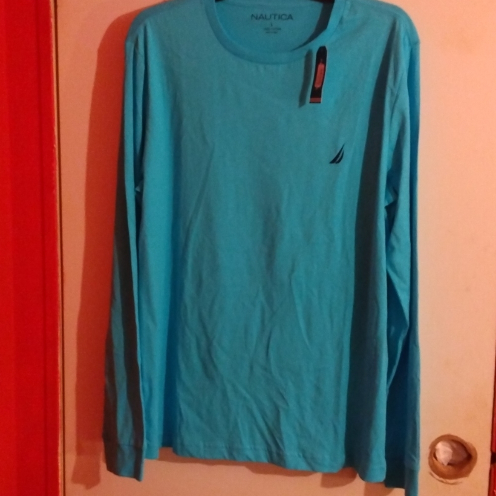 Blue Nautica long sleeve shirt